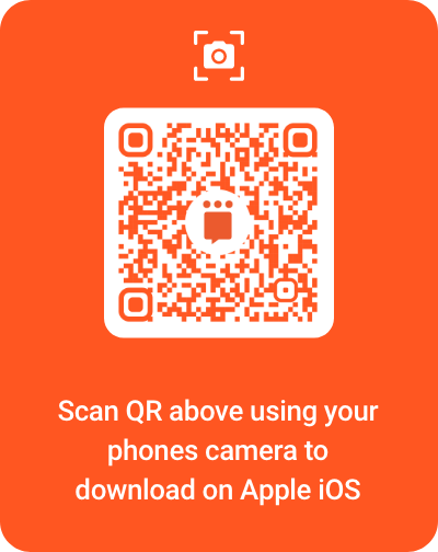 Scan to download VidiVet app from Apple App Store